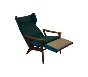 Swedish Wingback Lounge Chair
